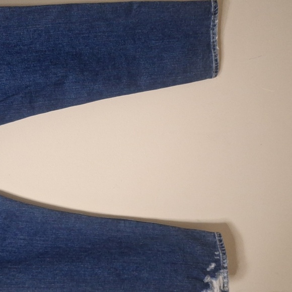 Adriano Goldschied Ex Boyfriend slouchy slim mid wash jeans Size 28 - Picture 12 of 14